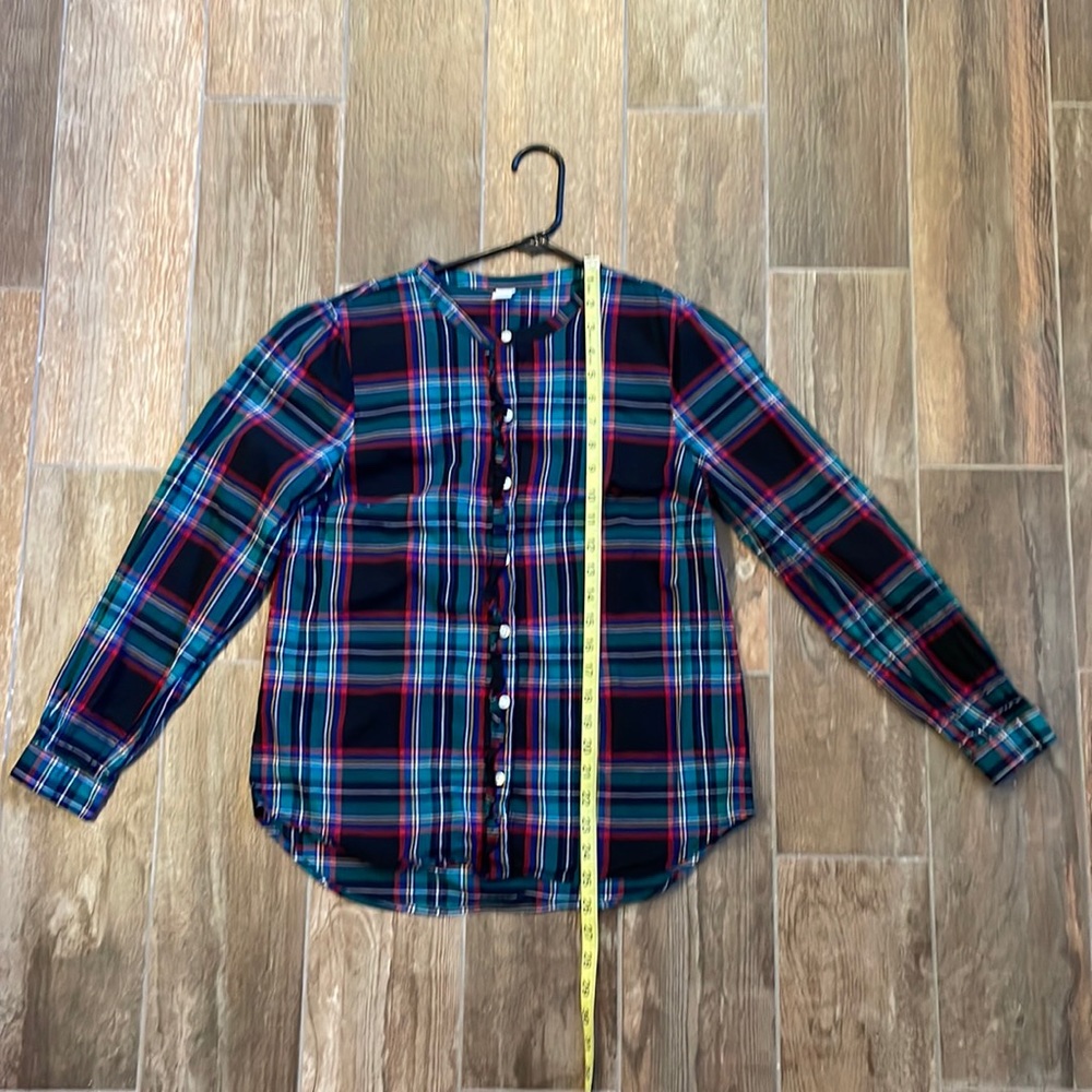 Old Navy Long Sleeve Plaid Shirt Small